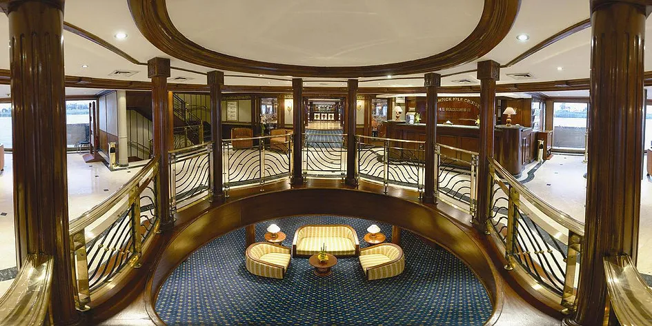 Lobby of the Radamis II Nile Cruise Nile cruise